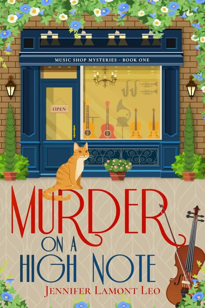 Murder on a high note book cover