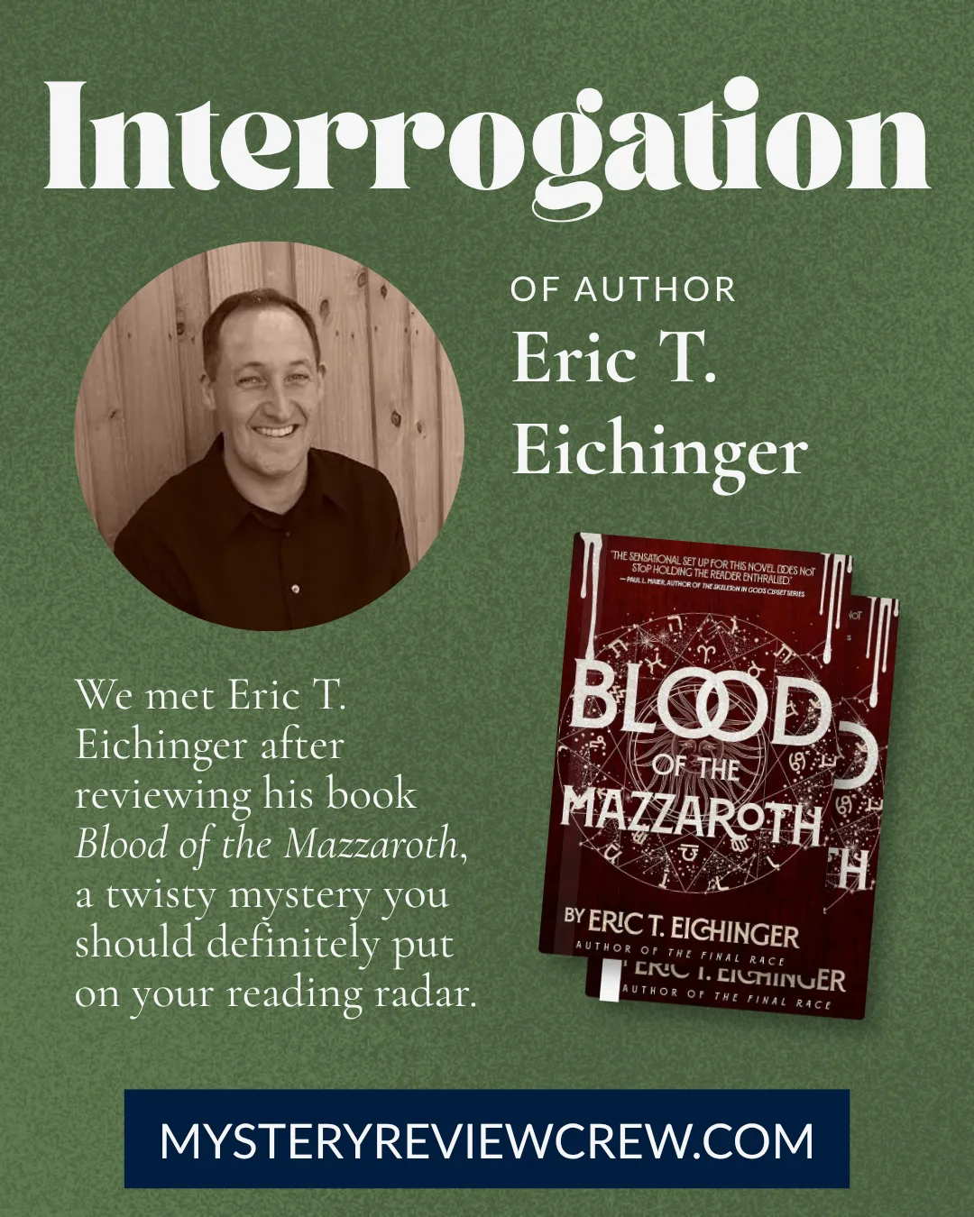 Eric Eichinger interview